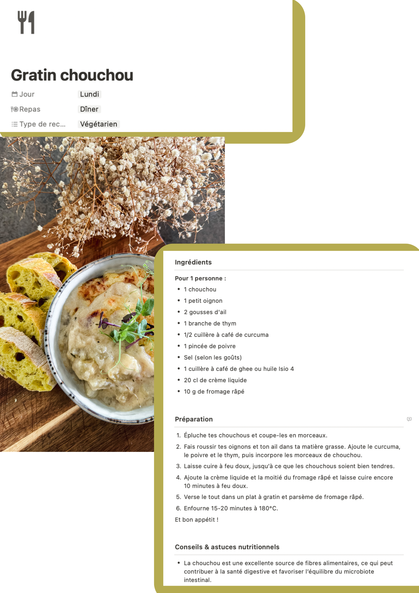 4 semaines pour Mieux Manger - Menu by Hilarie – Image 3